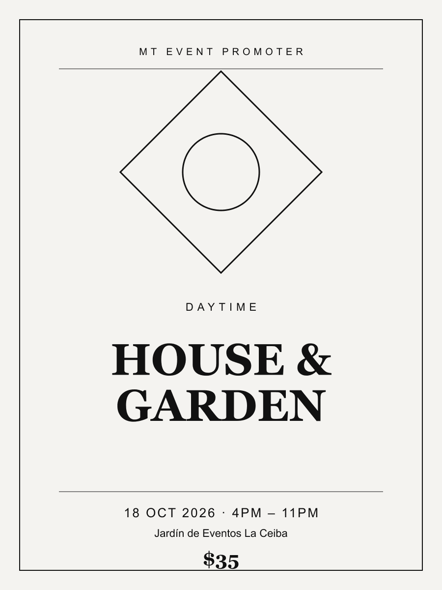 Flyer — House & Garden