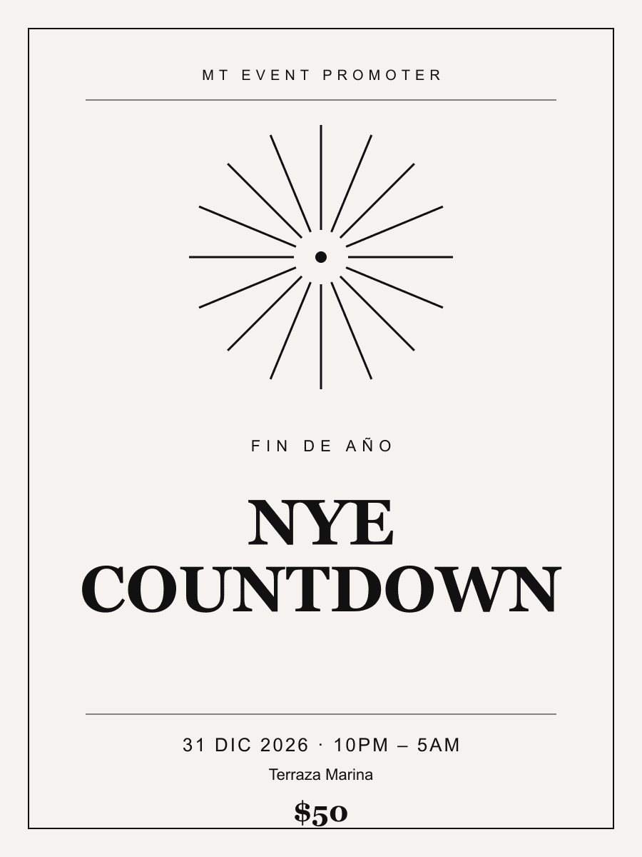 Flyer — NYE Countdown