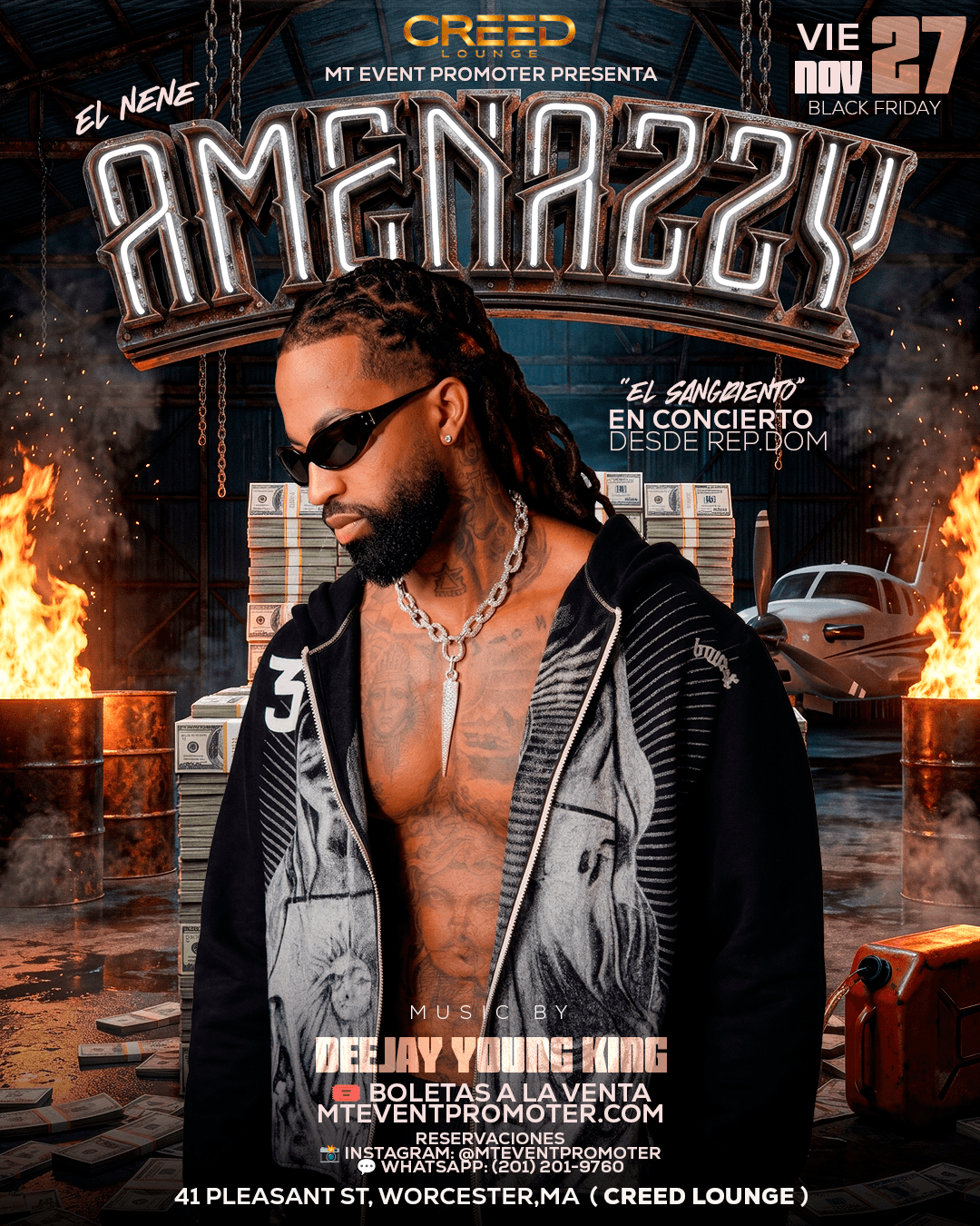 Flyer — EL NENE AMENAZZY